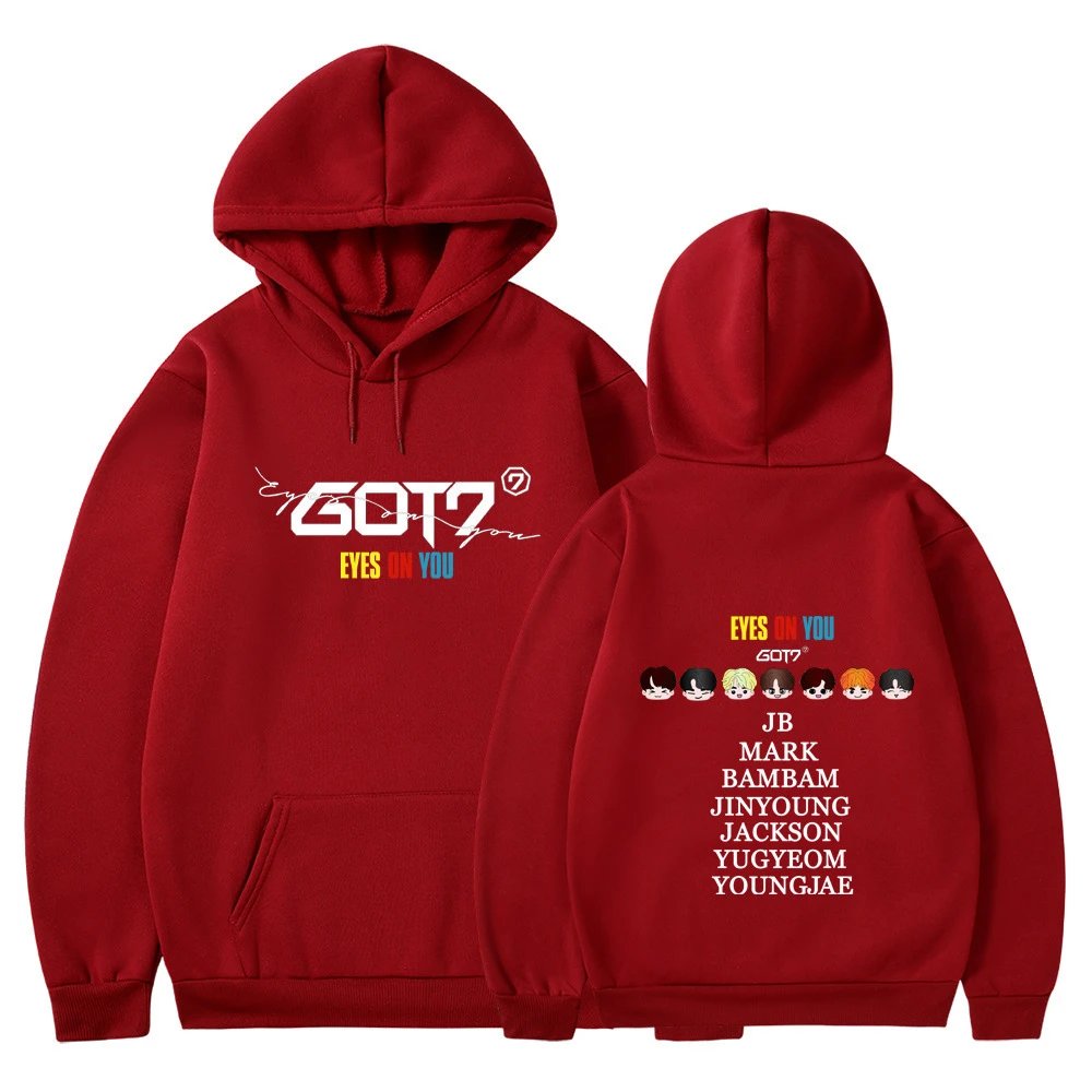 Letter Hooded Sweatshirt