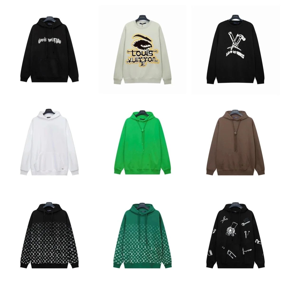 L**V hooded sweatshirt